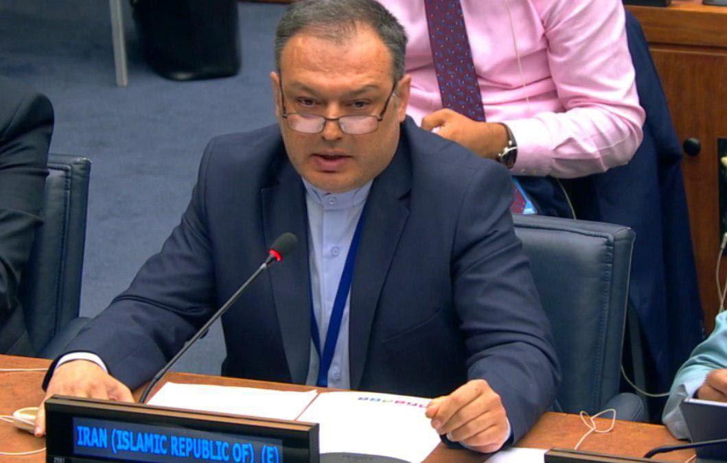 اعتراض رایزن نمایندگی ایران در سازمان ملل به تحریم ظریف