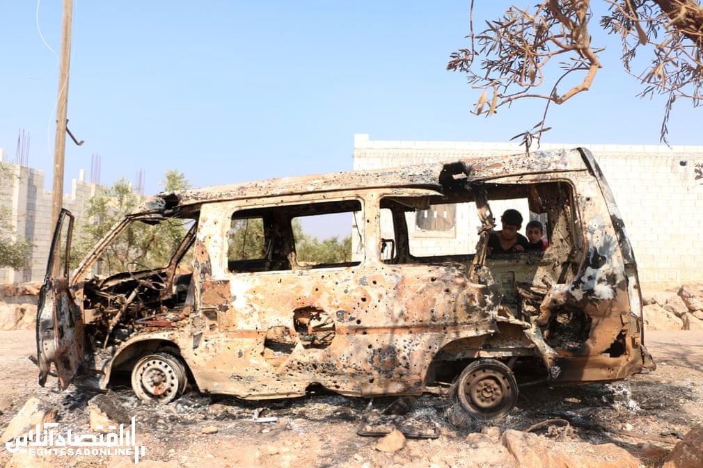 تصویری از خودروی ابوبکر بغدادی