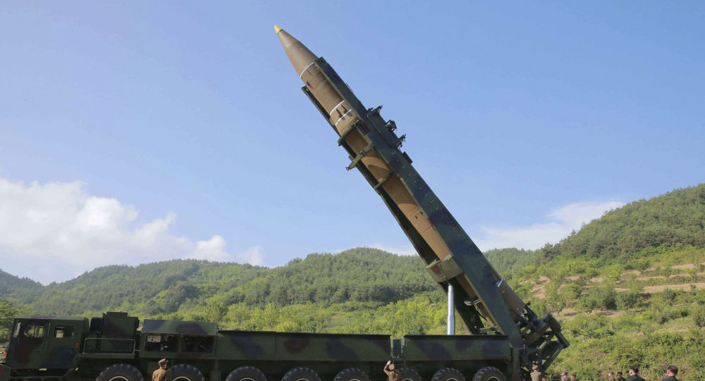 تصاویری از آزمایش موشک بالستیک در کره شمالی +فیلم
