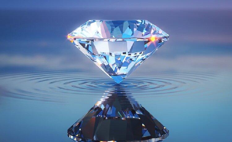 تصویر خیره کننده بزرگ ترین الماس صورتی جهان
