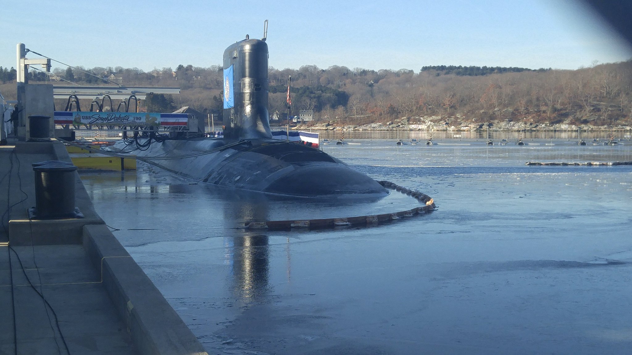زیردریایی اتمی جدید آمریکا رسما معرفی شد +عکس