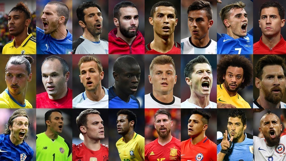 بهترین فوتبالیست‌های سال دنیا معرفی شدند +عکس