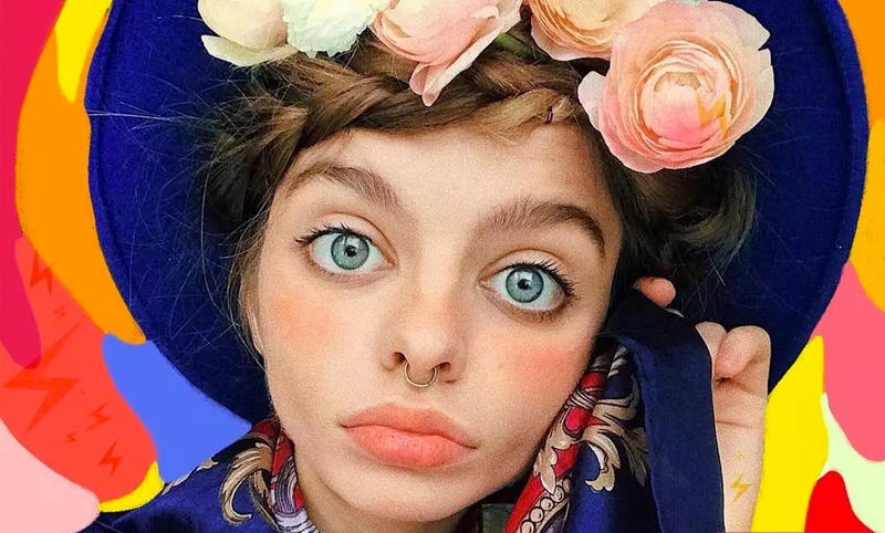 چشمان عجیب دختر اوکراینی +تصاویر