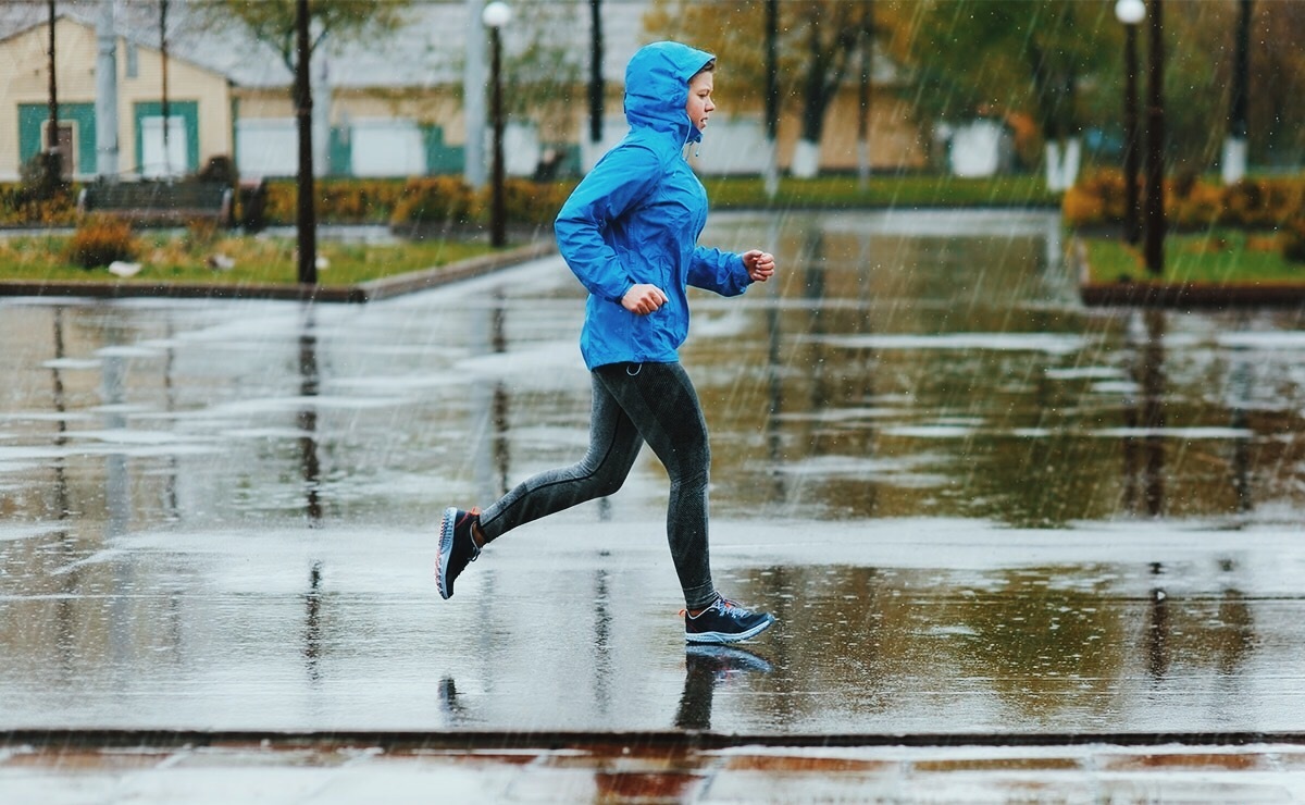 دویدن زیر باران مفید است؟