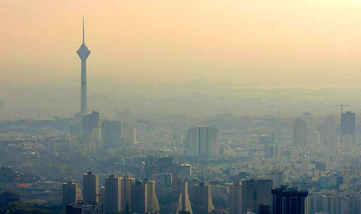 وضعیت هوای تهران زرد می شود