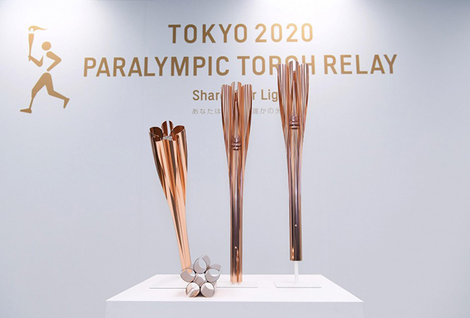 نمایش مشعل‌های المپیک و پارالمپیک 2020 توکیو +فیلم
