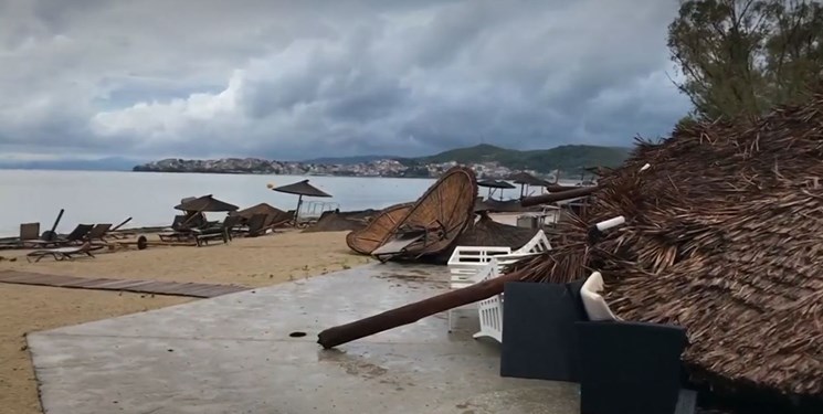 کشته شدن 6تبعه خارجی در طوفان سهمگین یونان