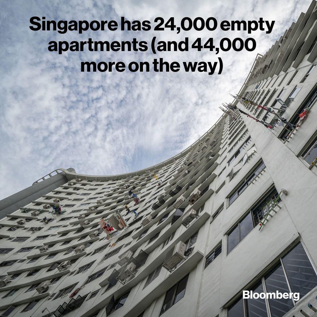 سنگاپور چه تعداد خانه خالی دارد؟