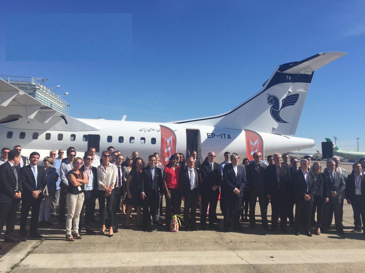مراسم تحویل ۴فروند هواپیمای ATR۷۲ در تولوز فرانسه +عکس