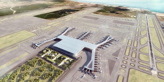 بزرگترین فرودگاه جهان در استانبول ترکیه +فیلم 
