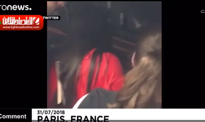 خرابی مترو در پاریس و مسافرانی که از گرما نجات یافتند +فیلم