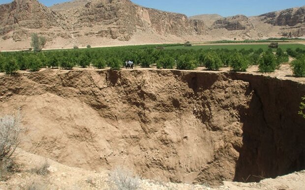 پدیده فرونشست زمین در ایران