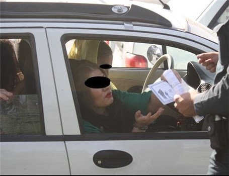 پیامک به شماره خاص برای گزارش کشف حجاب در خودرو