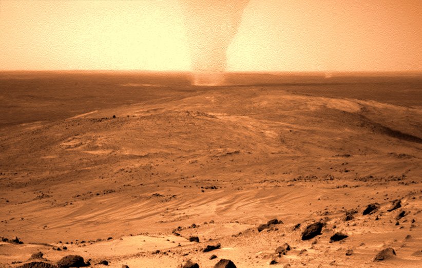  گردباد در مریخ + فیلم