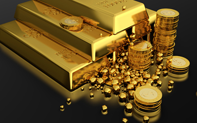 کاهش 6دلاری قیمت طلا در بازارهای جهانی