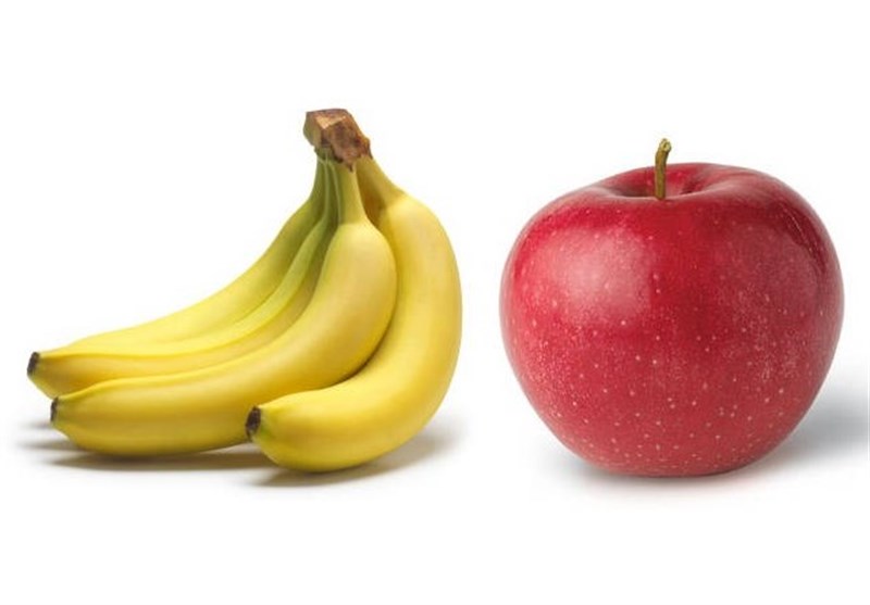 بررسی وضعیت تجارت سیب و موز