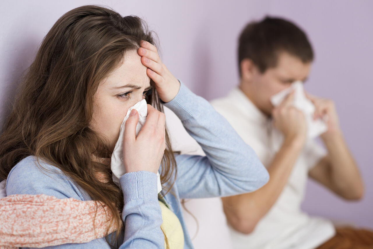 چهار عامل مهم در انتقال بیماری آنفلونزا