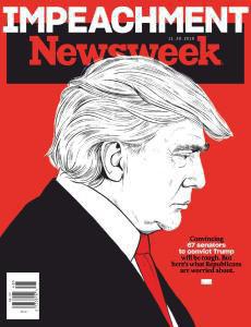استیضاح ترامپ روی جلد هفته‌نامه نیوزویک