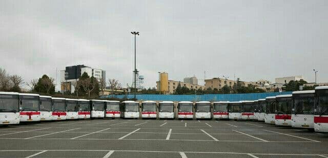 ورود ۱۱۰ اتوبوس نو به تهران