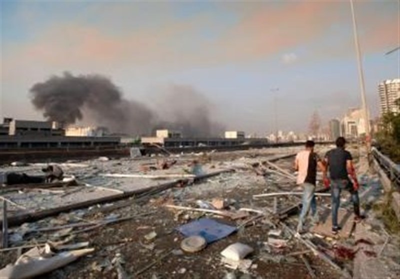 فیلم انفجار جدید بیروت