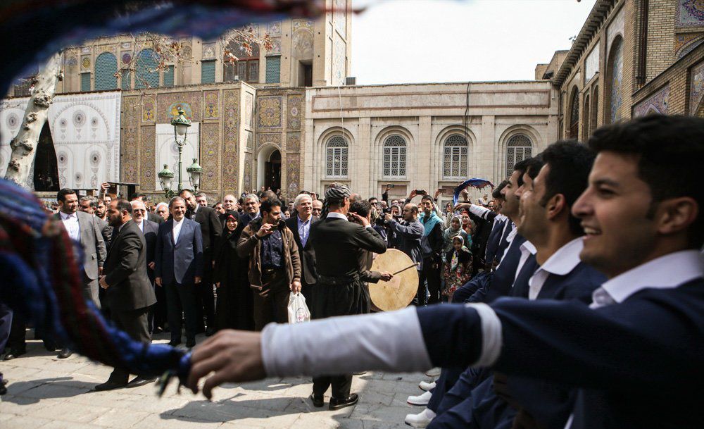 جشن جهانی نوروز در کاخ گلستان +تصاویر