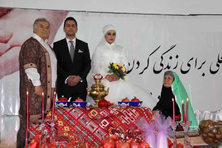 عروسی لاکچری در جنوب تهران +عکس