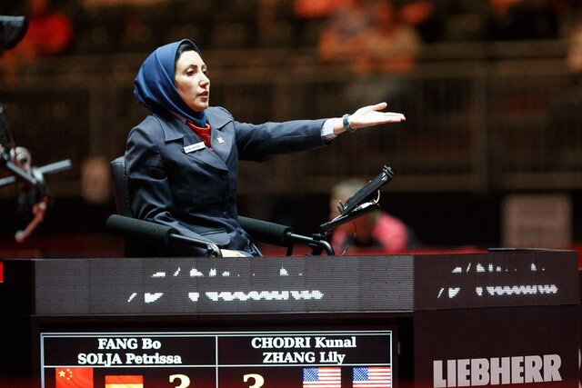 قضاوت داور زن ایران در المپیک۲۰۲۰ توکیو