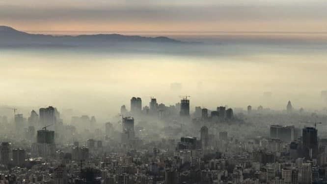 آلودگی هوا و افزایش ۱۵درصدی ابتلا و مرگ ناشی از کرونا