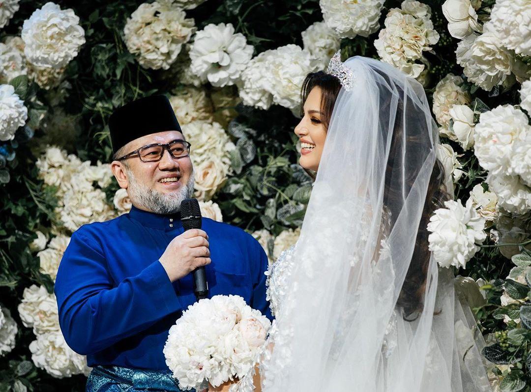 دردسر ازدواج  پادشاه مالزی با ملکه زیبایی روس +عکس