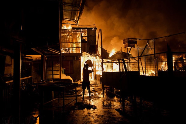 آتش زدن یک روستا در خوزستان برای اختلافات قبیله‌ای