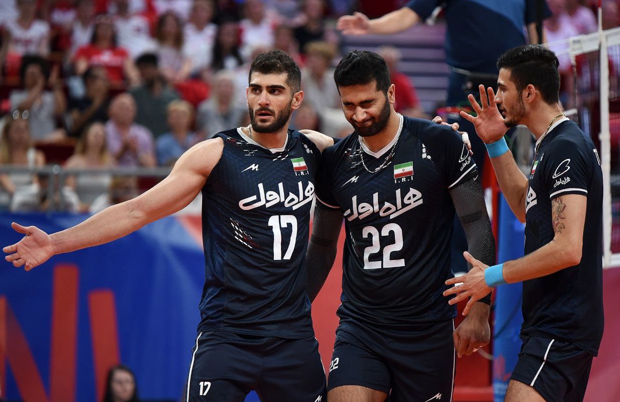 شکست نزدیک والیبال ایران مقابل لهستان