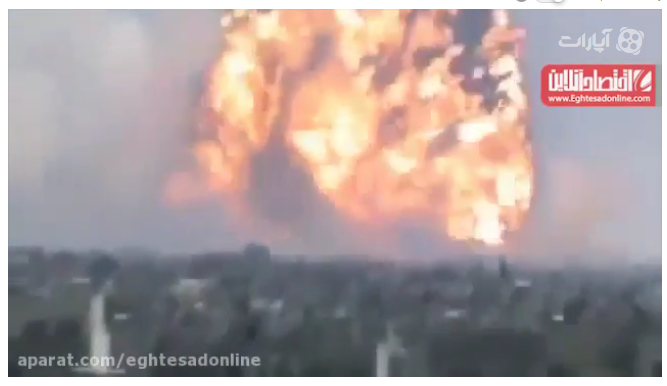 لحظه وقوع انفجار مهیب در نزدیکی سفارت ایران در کابل +فیلم
