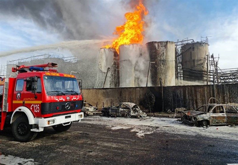 آتش سوزی شدید در شهرک صنعتی "اشتهارد" تکذیب شد