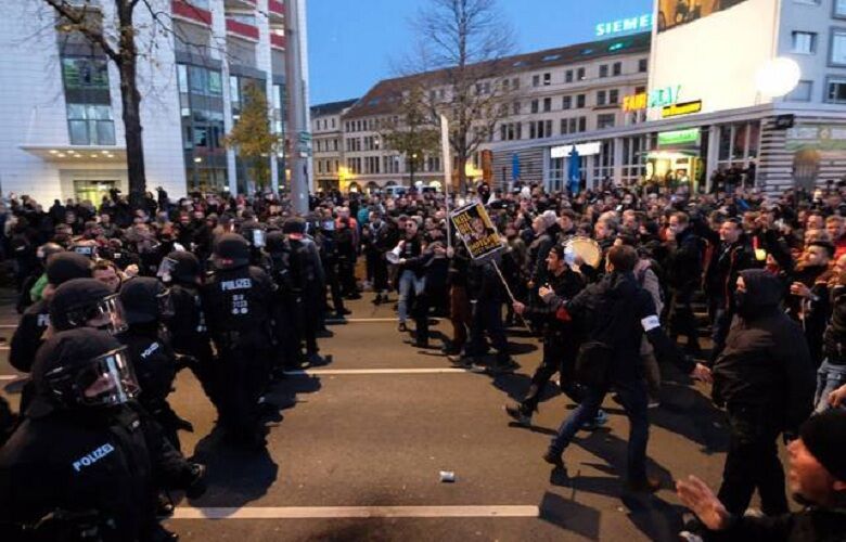 تظاهرات خشونت‌ آمیز در اروپا