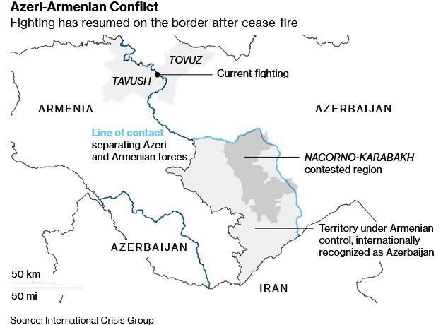 جمهوری آذربایجان: از مناطقی که گرفتیم عقب نمی‌نشینیم