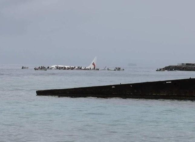 همه مسافران هواپیمای حادثه دیده در میکرونزی سالم ماندند