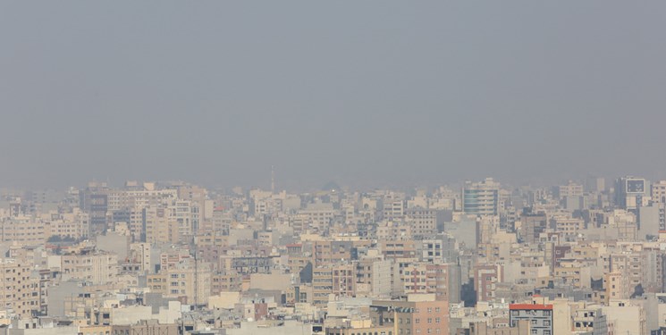 افزایش غلظت آلاینده‌های جوی در تهران