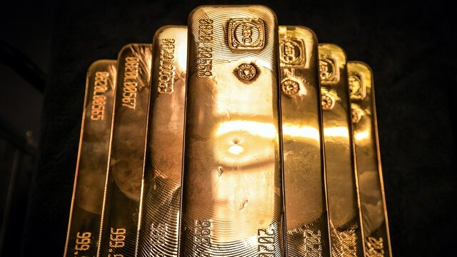 ریزش ۳۴دلاری قیمت طلای جهانی