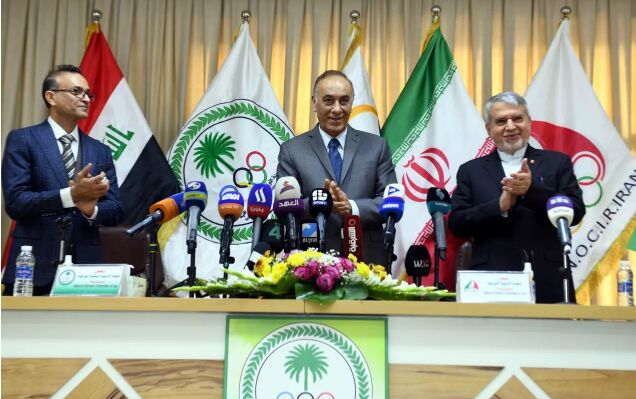 کمیته های ملی المپیک ایران و عراق سند همکاری امضا کردند