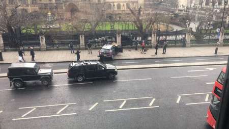 تیراندازی در اطراف ساختمان پارلمان بریتانیا +تصاویر