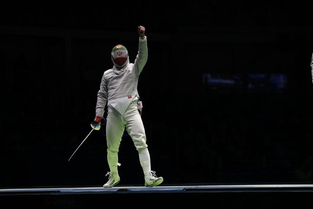 عابدینی با پیروزی بر قهرمان المپیک تاریخ ساز شد و صعود کرد