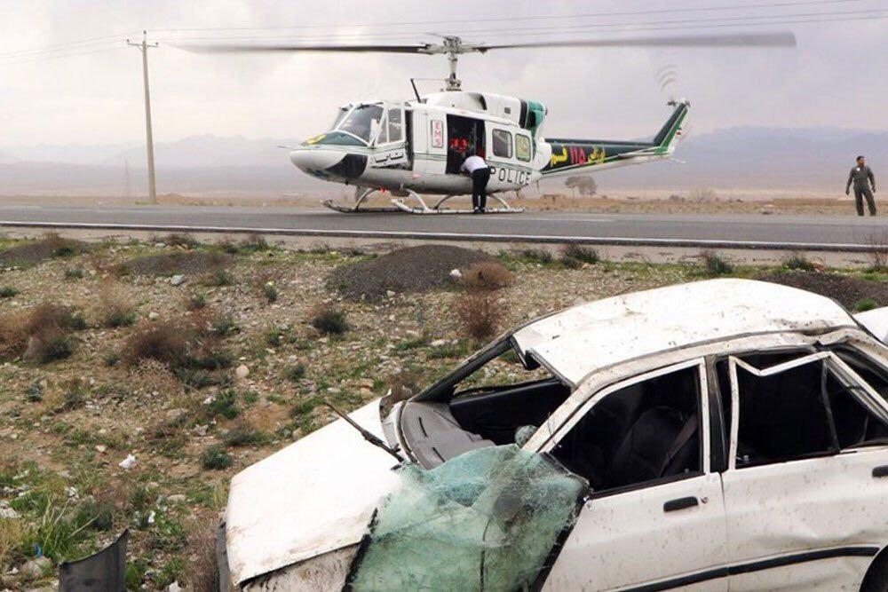 یک کشته و ۷مجروح در تصادف اتوبان تهران قم