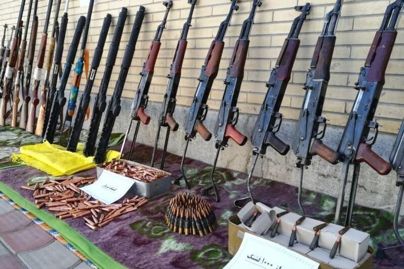 انهدام باند قاچاق سلاح و مهمات در خوزستان