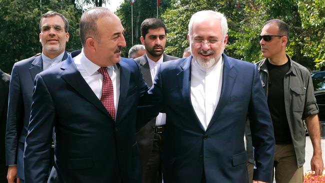 گفتگوی تلفنی ظریف با وزیر خارجه ترکیه رکورد زد
