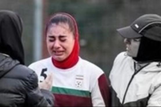  اشک‌های دختران فوتبالیست +عکس 