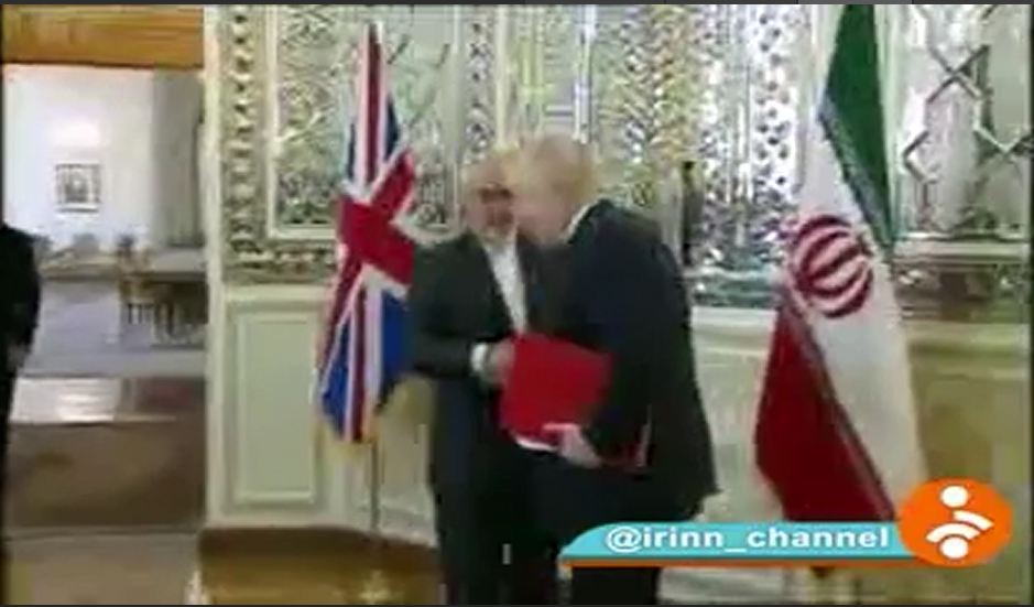 دیدار وزرای خارجه ایران و انگلیس در تهران 