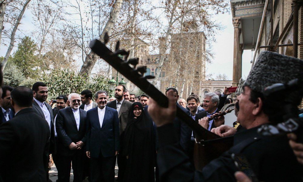جشن جهانی نوروز در کاخ گلستان +تصاویر