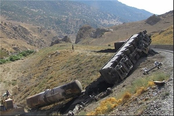 علت خروج قطار ایرانی از ریل مشخص شد