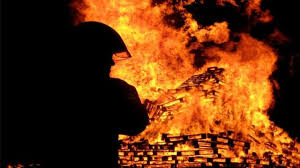 آتش‌سوزی گسترده در منطقه نظامی ترکیه