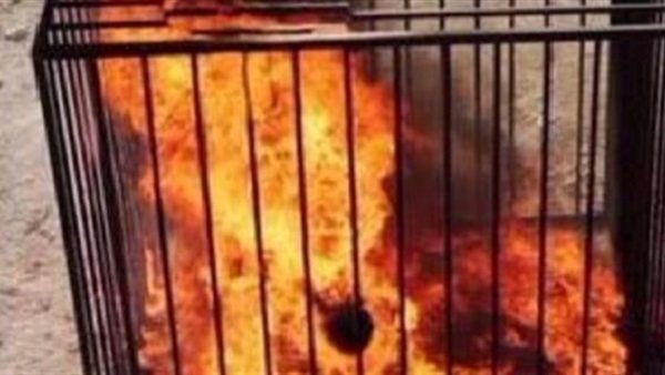 داعش ۱۰ غیرنظامی را سوزاند